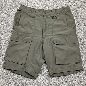 Boy Scouts Of America Shorts Mens Small Green Cargo Uniform‎ Switchbacks Relaxed